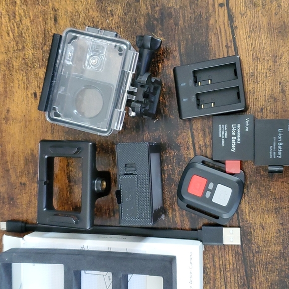 Victure Action Camera Ac700 4k 30fps/20MP - Picture 7 of 12